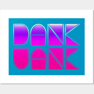 DANK JANK | MTG LINGO DESIGN PINK PURPLE SHADES Posters and Art